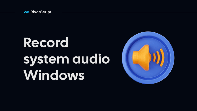 How to record desktop audio on Microsoft Windows 10 & 11